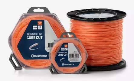 Husqvarna CoreCut-siima, Ø2,0 mm x 15 m, oranssi/läpinäkyvä - Trimmereiden siimat, siimapäät ja terät - 5976692-01 - 1