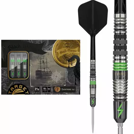 BLACK MARQUE LIGHTNING 3.0 23G SP STEEL TIP DARTS 2025 - Target Darts Tikat - 190572 - 1