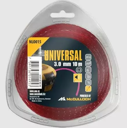 Husqvarna Low Noise trimmerisiima 3X10 - Trimmereiden siimat, siimapäät ja terät - 5776163-15 - 1